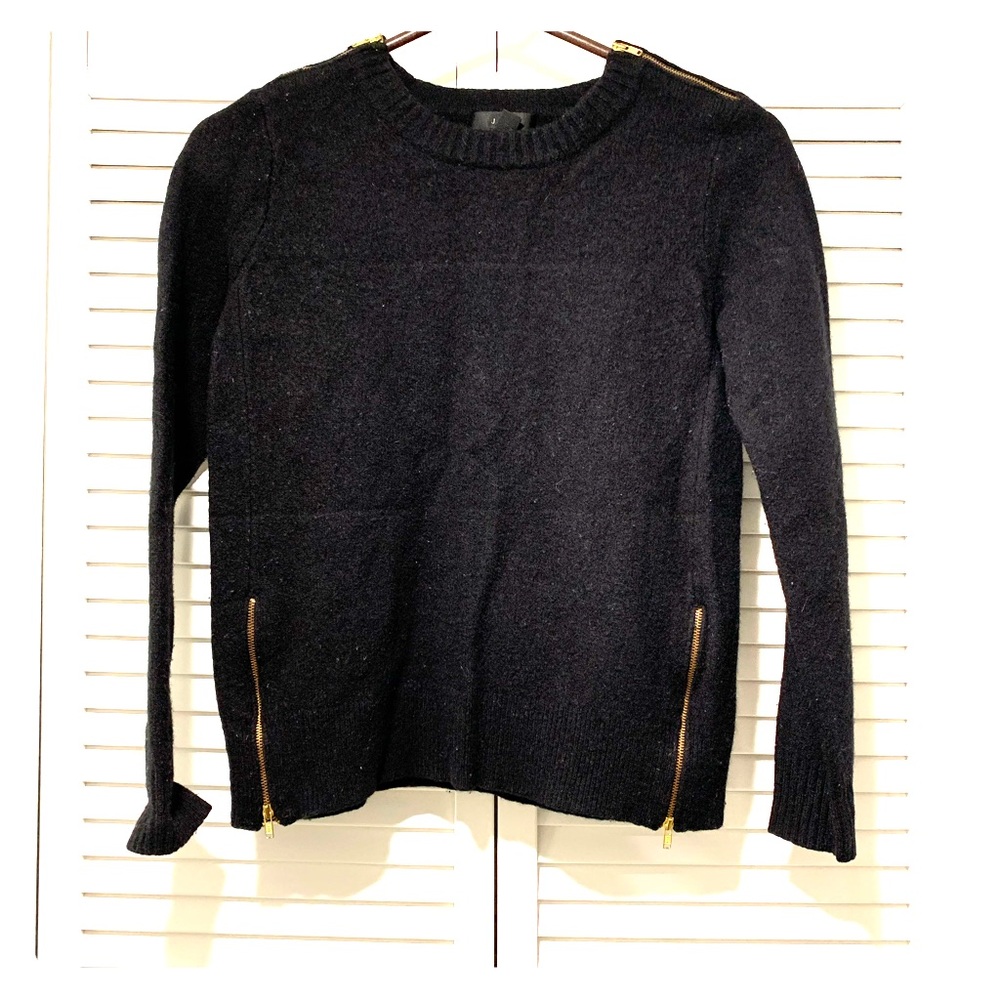 J.Crew zipper sweater